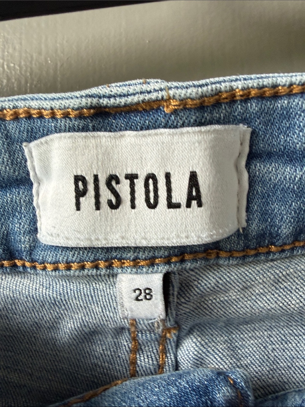 Pistola Light Wash Women’s Jeans - Casual Slim Fit - Picture 2 of 3